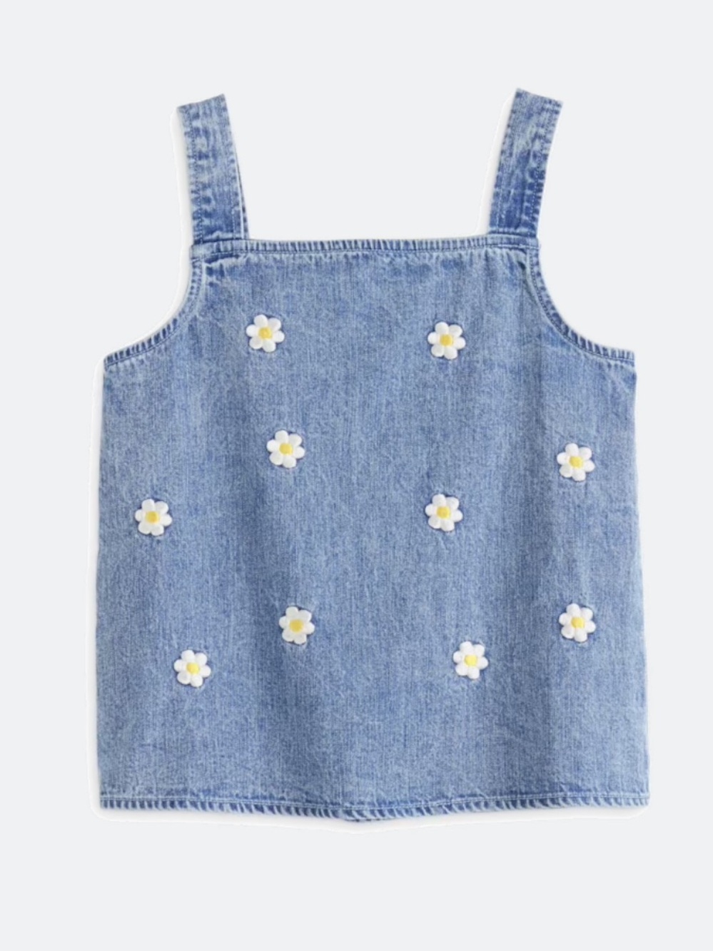 Girls Rumi + Ryder denim tank